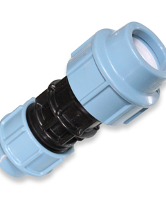 Coupling PP reduced 32x 25mm NP16 f/PE-pipe